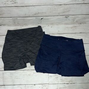 Outdoor Voices lot of 2 pair leggings XS blue gray